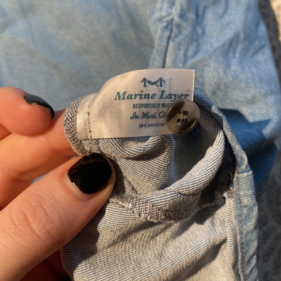 Marine Layer Daisy Chambray Tunic - Picture 10 of 15